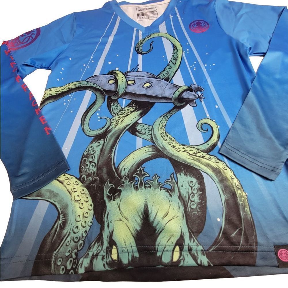 King Kracken Women's Performance Shirt - Emperors Sub Shirt S - Picture 2 of 6